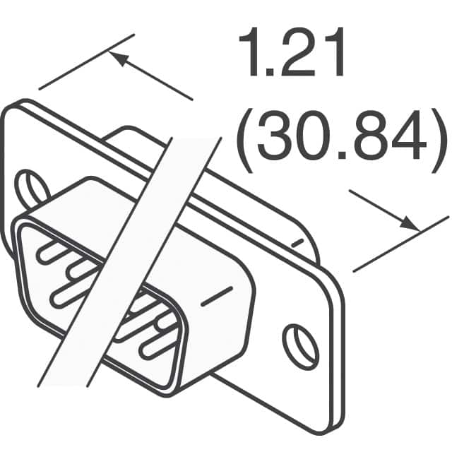 L717SDE09P Amphenol ICC (Commercial Products)  D-Sub Connector Assemblies